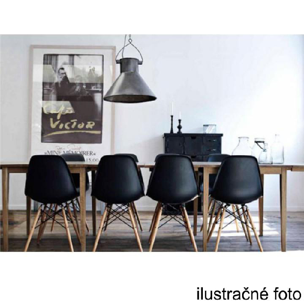 Scaun de sufragerie Cisi 3 (negru) *vânzare stoc 