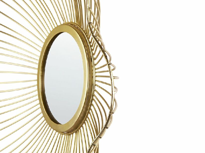 Oglindă de perete Sadiki (auriu) 