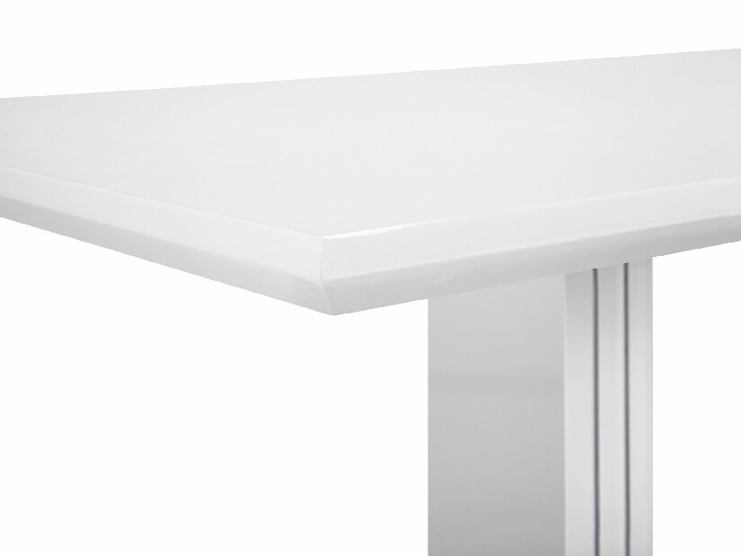 Masă de sufragerie KLAONE 180 x 90 cm (MDF) (alb) (pentru 8 persoane)
