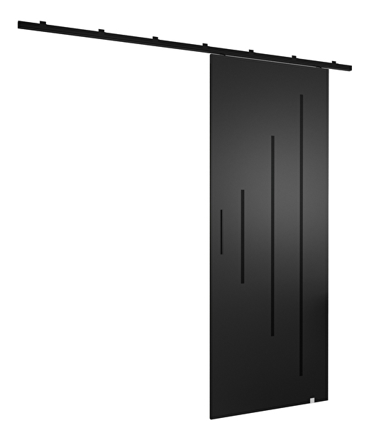 Uși culisante 90 cm Zodiac Y (negru mat)