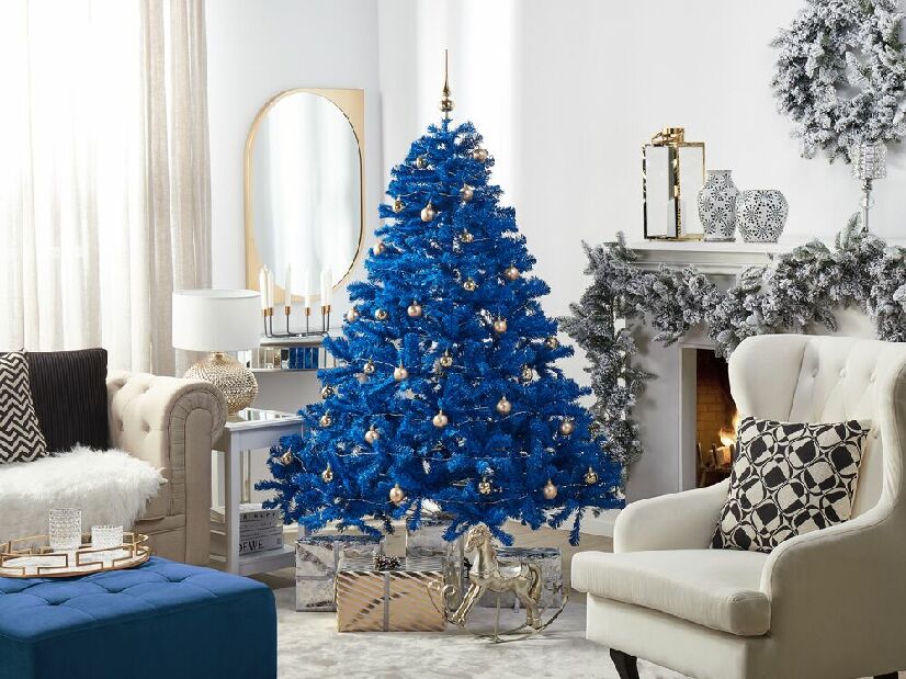 Pom de Crăciun 210 cm Fergus (albastru)
