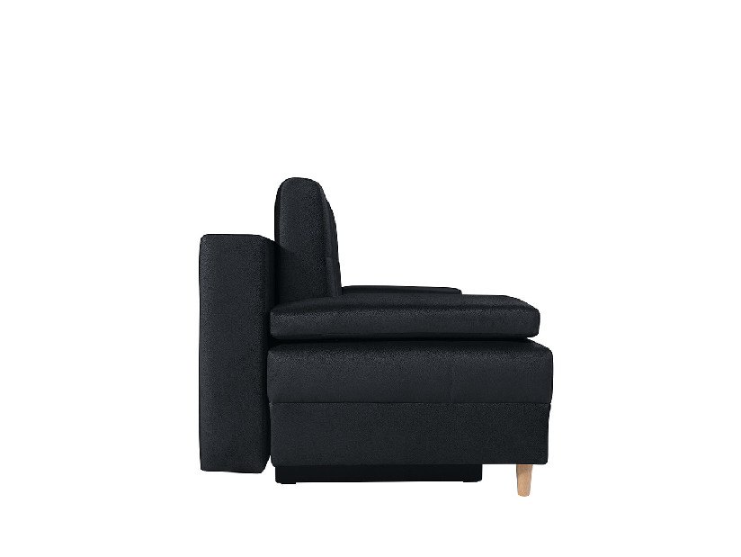 Canapea cu trei locuri Montila Lux 3DL (negru)