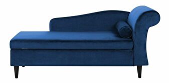 Fotoliu șezlong relaxare LUISSIANA (textil) (albastru) (D)