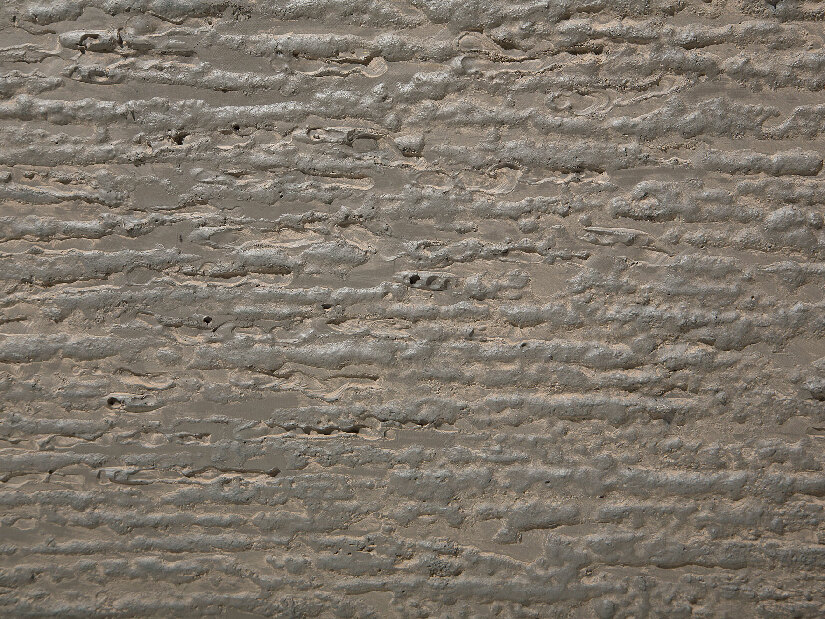 Set 3 buc ghiveci EDEXA (piatră) (maro)