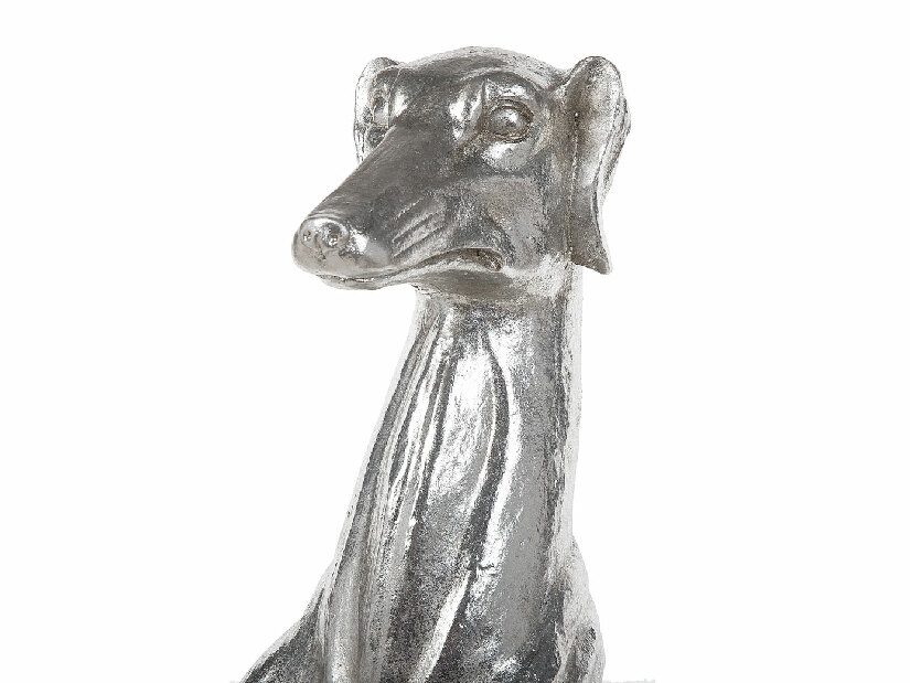 Figurină decorativă GOIANIA 80 cm (ceramică) (argintiu)