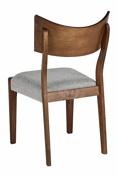 Set 2 buc scaun tip bar Emery (lemn închis)