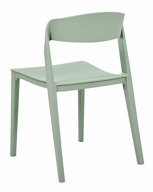 Set 2 buc scaune de sufragerie Seasar (verde) 