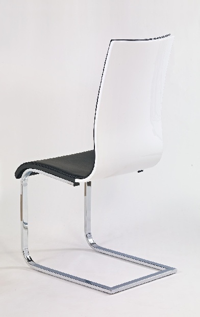 Scaun de sufragerie 4 ks Killa (negru + alb) *resigilat