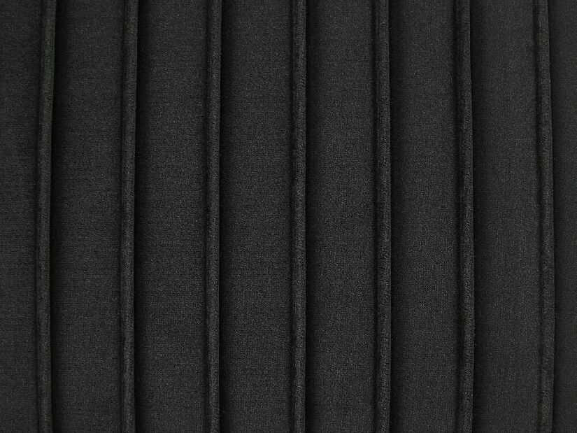 Bancă PETERSNE (textil) (negru)
