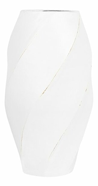 Vază LAVERS 38 cm (ceramică) (alb)