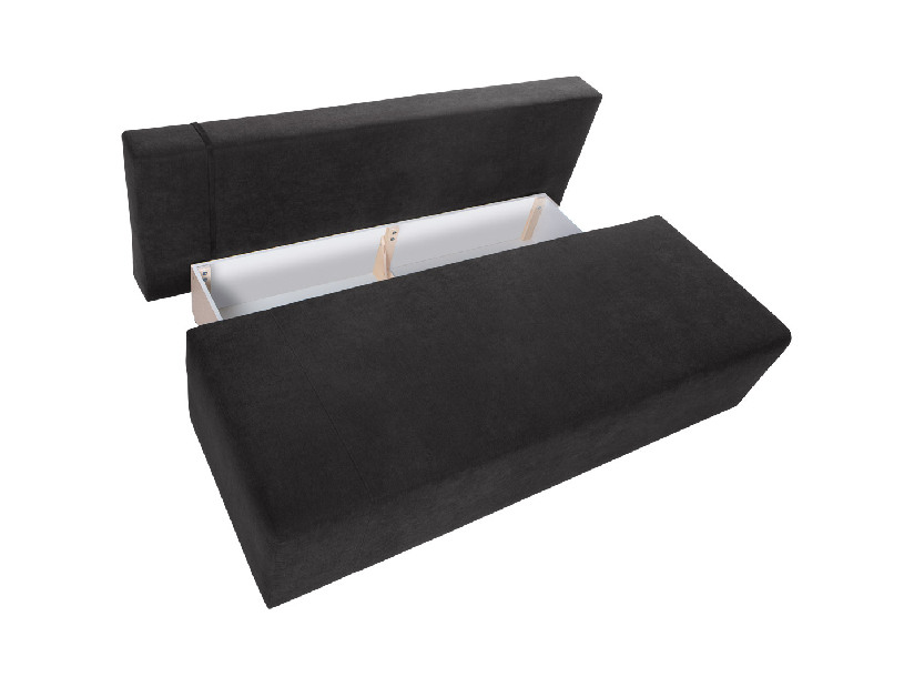Canapea cu trei locuri Maringa Lux 3DL (negru)