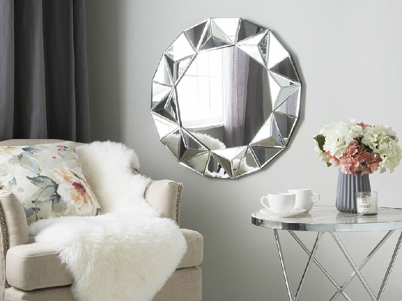 Oglindă de perete Harrison (argintiu)