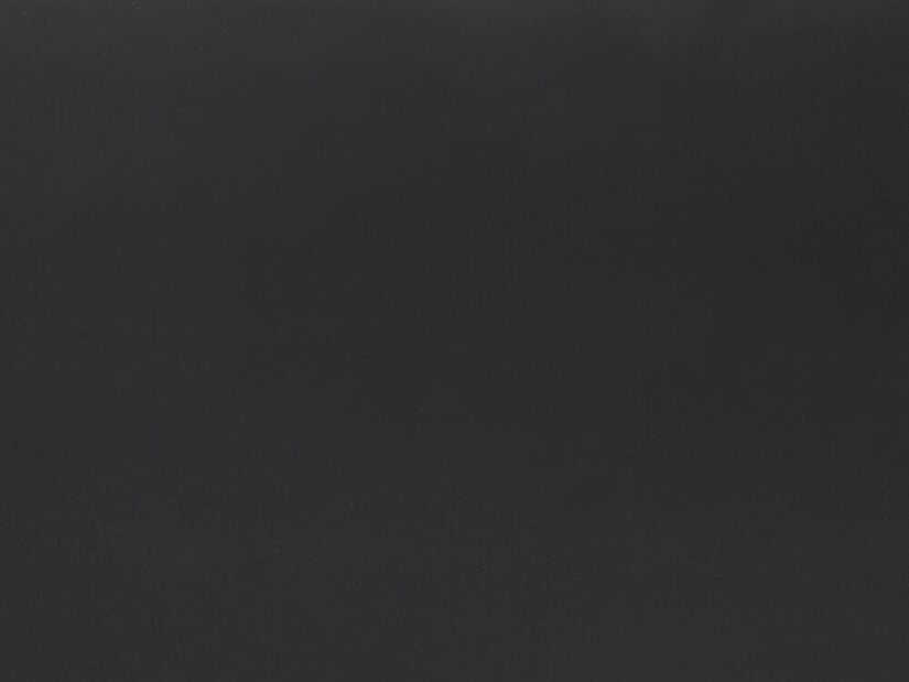 Pat matrimonial 140 cm Victoire (negru) (cu somieră)