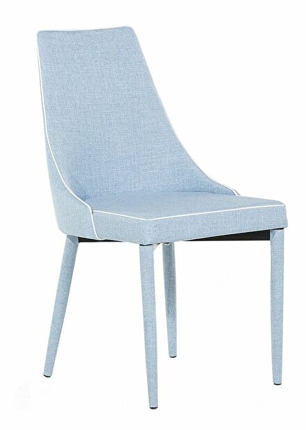 Set 2 buc. scaune de sufragerie CAMARILO (albastru)