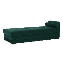 Pat de o persoană (canapea) 80 cm Rinok (smaragd) (și sp. depozitare)