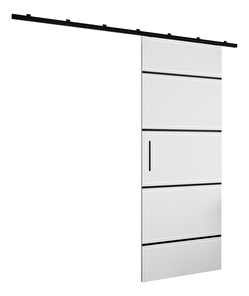 Uși culisante 80 cm Zodiac IV (alb mat)