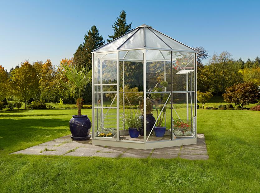 Greenhouse stil special Hera 4500 (sticlă + aluminiu anodizat)