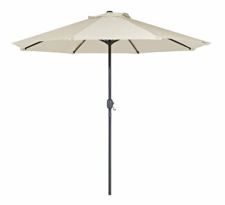 Umbrelă de grădină 266 cm RANTOUL (poliester) (bej deschis)