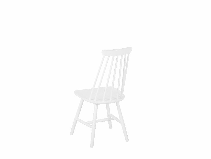 Set 2 buc. scaune pentru sufragerie Burank (alb)