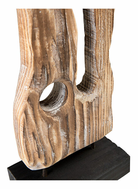 Figurină decorativă CARLON (lemn) (lemn deschis)