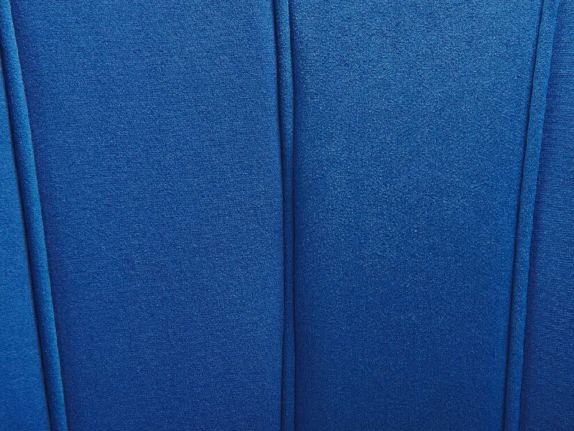 Fotoliu LAVIKE (zamat) (albastru)