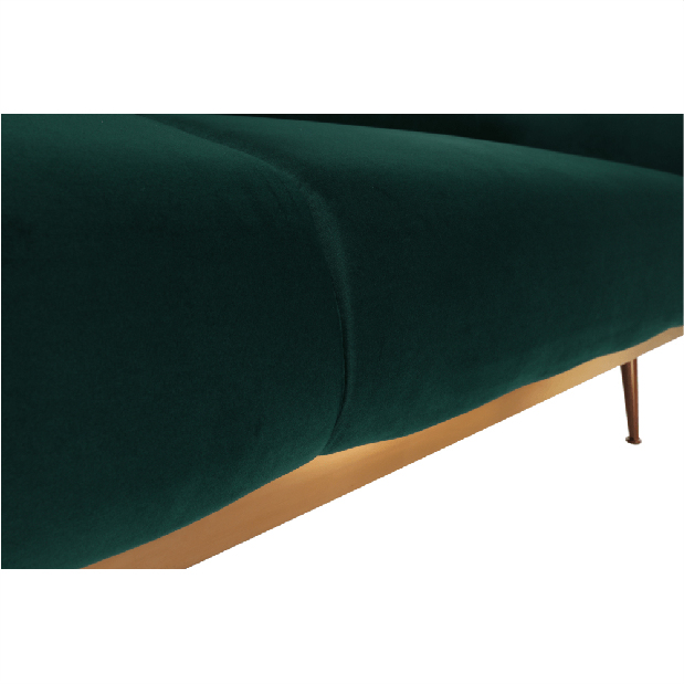 Canapea extensibilă Fastinna (Smaragd)