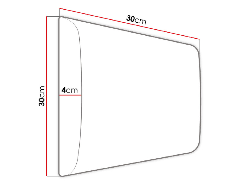 Mobilier pentru hol 60 + 2 buc. panouri tapițate Pag 30x30 (Alb + piele ecologică Soft 017)