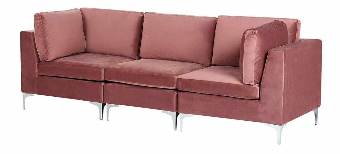 Canapea trei locuri Eldridge (roz)