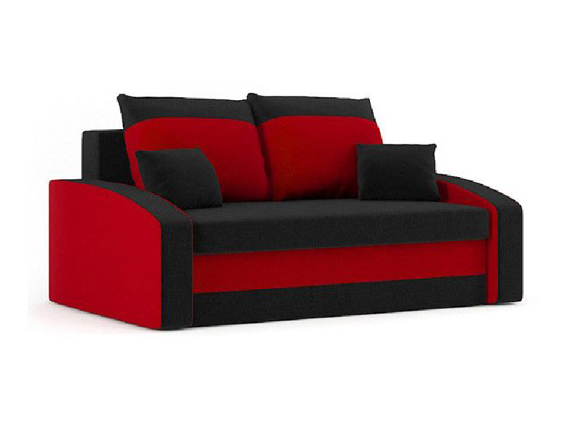 Canapea Haidar (negru + roșu)