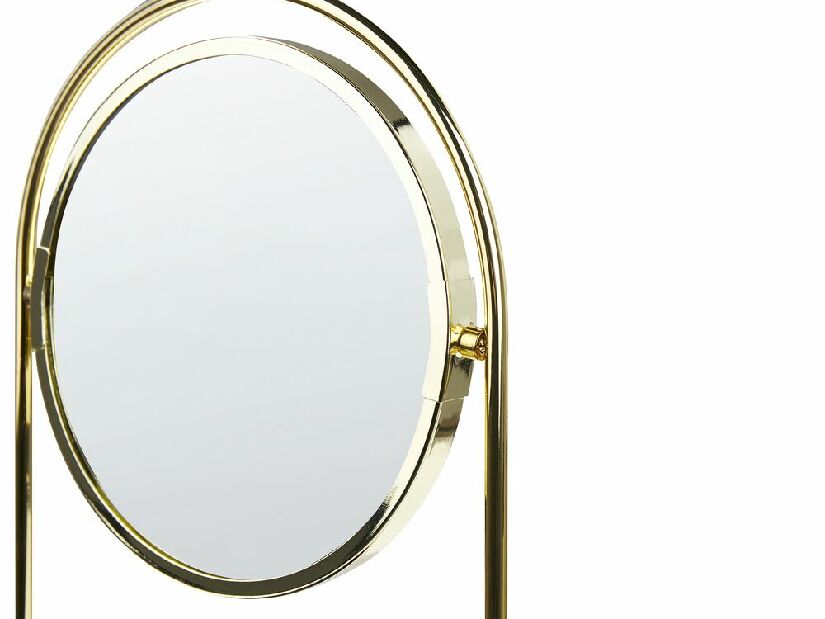 Oglindă machiaj Indza (auriu)