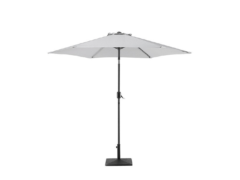 Umbrelă de grădină VARSIA (gri deschis)