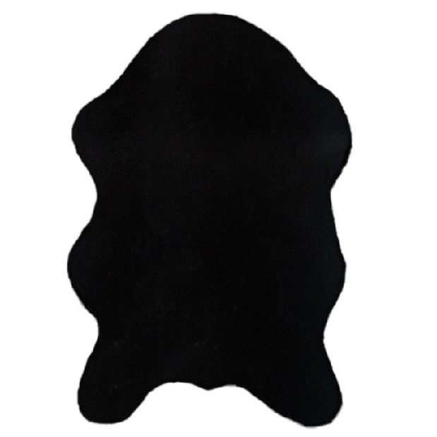 Covor 60x90 cm Rarea (negru)