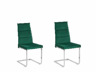Set 2 buc. scaune de sufragerie REDFORD (verde)