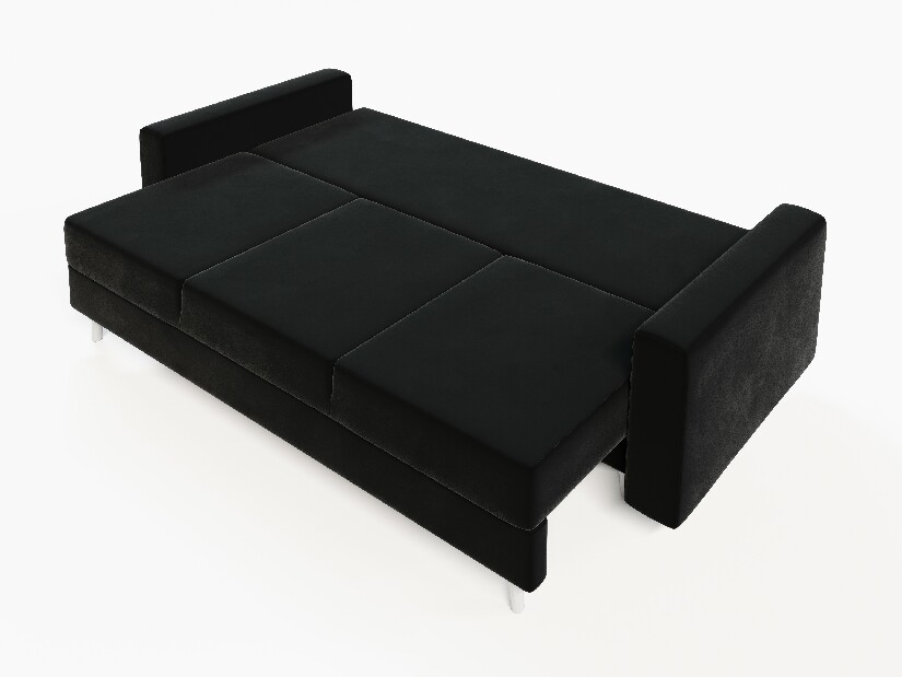 Canapea extensibilă Kineton (negru)
