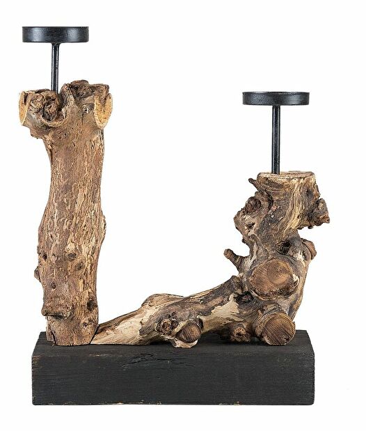 Sfeșnic FREMONT (33 cm) (lemn deschis)