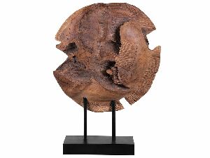 Figurină decorativă PISH 41 cm (lemn) (lemn deschis)
