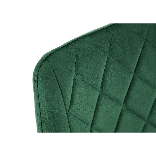 Scaun de sufragerie Sariel (verde închis) (2buc)