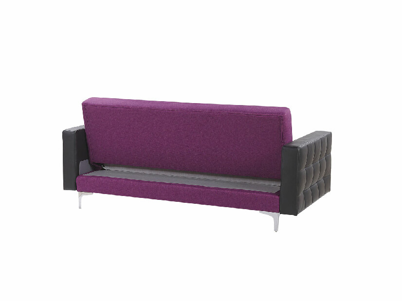 Canapea 3 locuri ABERLADY (textil) (violet)