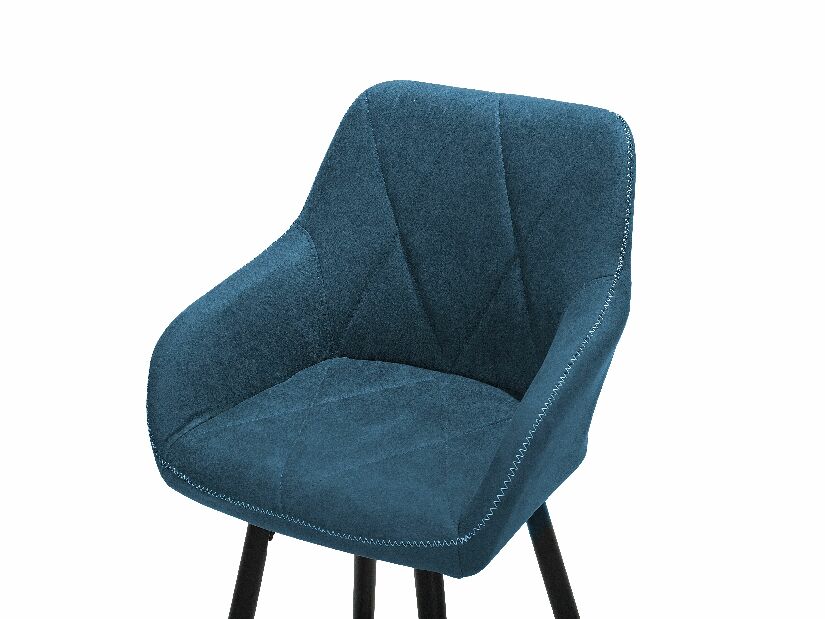 Set scaune tip bar (2buc.) Dakien (albastru) *vânzare stoc