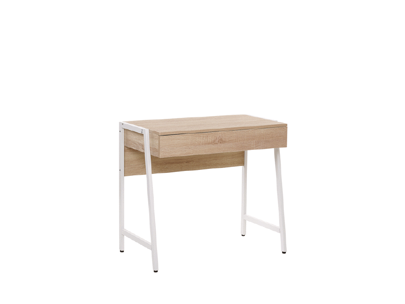 Masă pentru scris CERTAR (84 x 48 cm) (MDF) (lemn deschis) *vânzare stoc