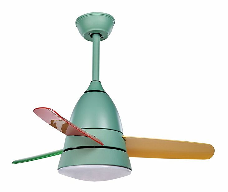 Ventilator de tavan cu lumină Sergeo (multicolor) 