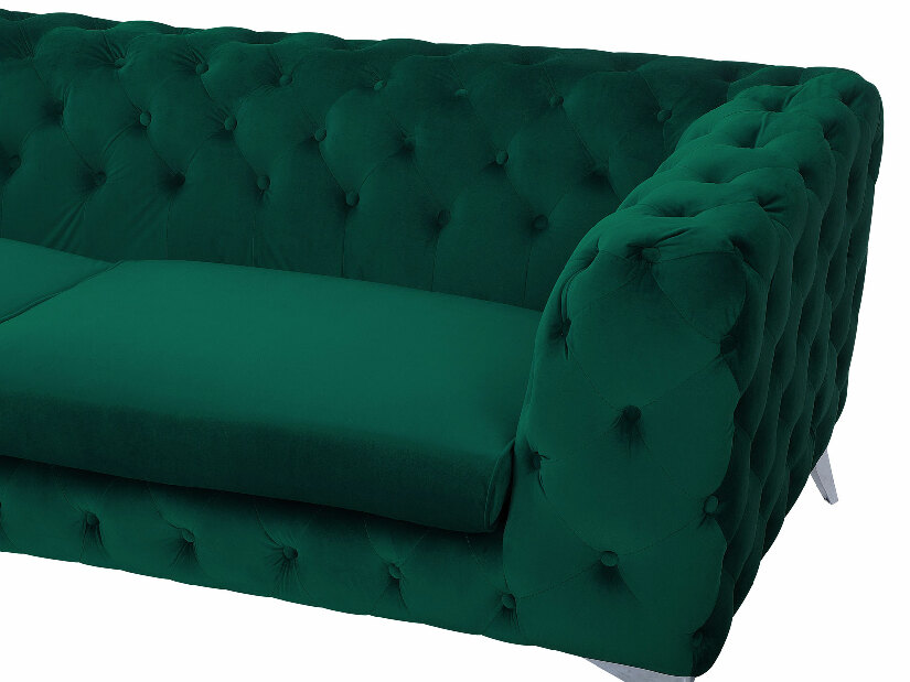 Canapea 3 locuri Sundby (verde) 