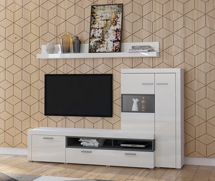 Mobilier living Carie Typ 10 (alb)