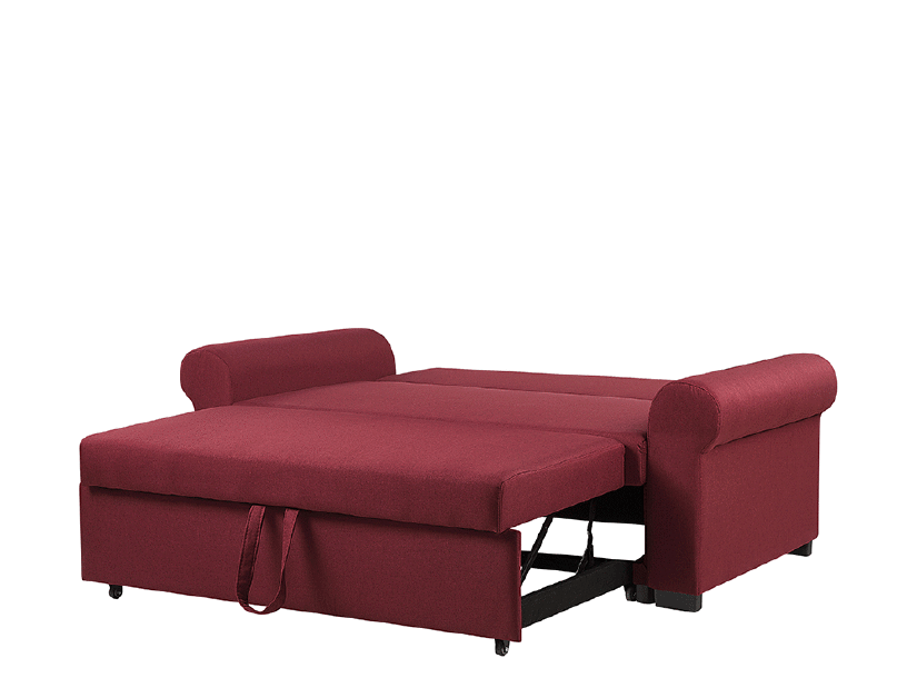 Canapea două locuri SALADA (roșu închis)