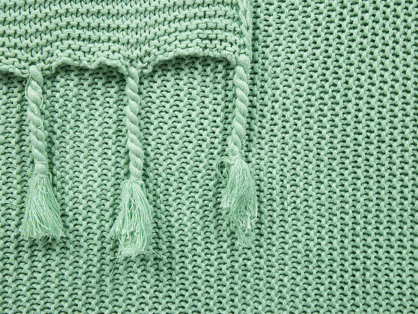 Pătură 150x125 cm NAVIRA (textil) (verde)