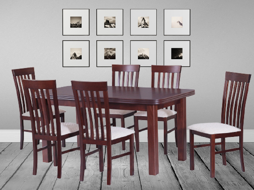 Set masă scaune pentru sufragerie Epos (pentru 6 până la 8 persoane)