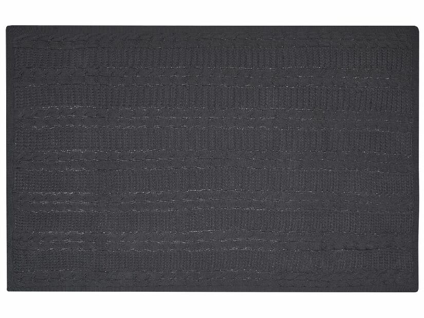 Pătură 170x140 cm FAISTOS (textil) (gri)