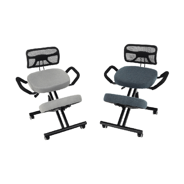 Fotoliu birou ergonomic Rusu (gri + negru) *resigilate