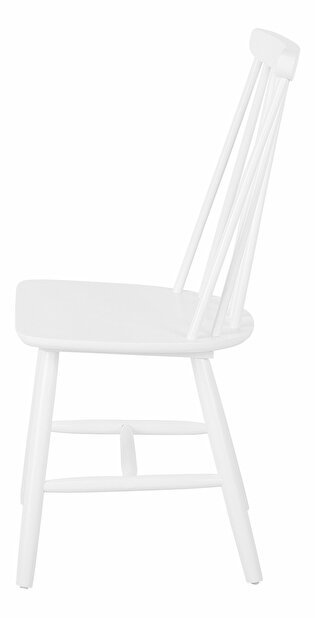 Set 2 buc. scaune pentru sufragerie Burank (alb)