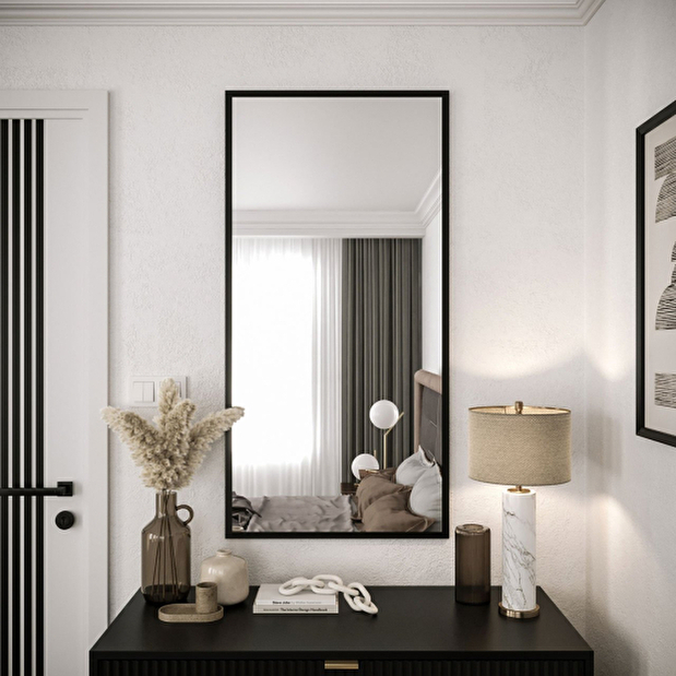 Oglindă Narulto 60x140 (negru) *resigilat